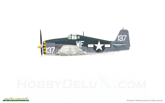 Американский истребитель Второй Мировой F6F-3 ED7074
