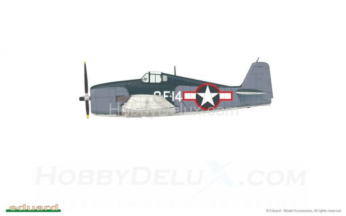 Американский истребитель Второй Мировой F6F-3 ED7074
