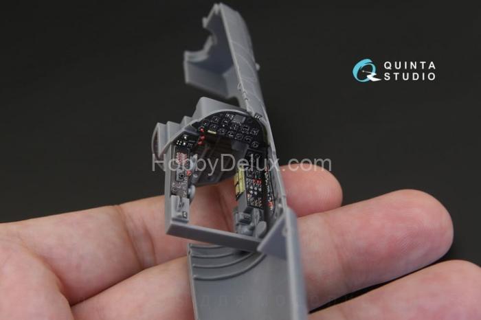 3D Декаль интерьера кабины F4U-1D для модели Tamiya QD48108