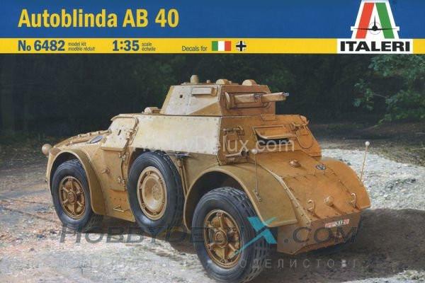 Бронеавтомобиль Autoblinda AB 40 IT6482