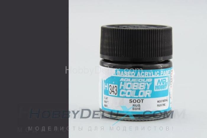 Краска акриловая Hobby Color - H343 Soot H343