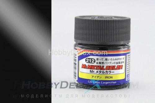 Краска металлик Mr.Metal Color - IRON