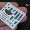 3D Декаль интерьера кабины F4U-4 для модели HobbyBoss QD48109