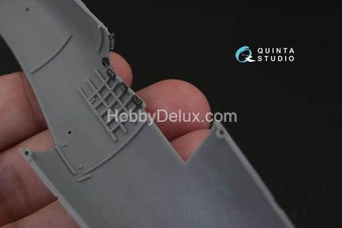 3D Декаль интерьера кабины F4U-4 для модели HobbyBoss