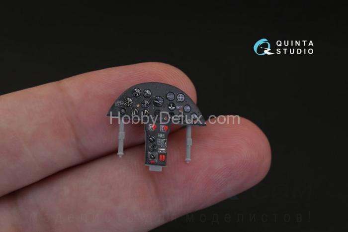 3D Декаль интерьера кабины F4U-4 для модели HobbyBoss QD48109