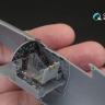 3D Декаль интерьера кабины F4U-4 для модели HobbyBoss QD48109