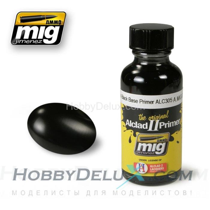 GLOSS BLACK BASE PRIMER ALC305 A.MIG-8210