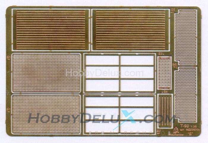 Набор фототравления для Т-90 (Базовый набор) МД035204