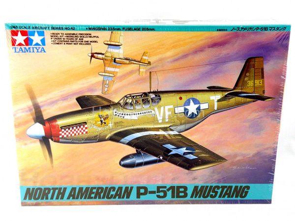 Американский одноместный истребитель P-51B Mustang 61042