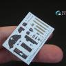 3D Декаль интерьера кабины F4U-1 Corsair Bird cage для модели Tamiya QD48110