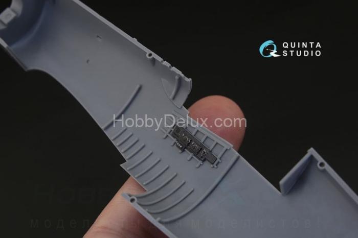 3D Декаль интерьера кабины F4U-1 Corsair Bird cage для модели Tamiya QD48110