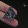 3D Декаль интерьера кабины F4U-1 Corsair Bird cage для модели Tamiya QD48110