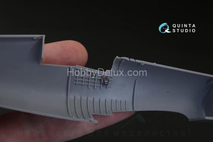 3D Декаль интерьера кабины F4U-1 Corsair Bird cage для модели Tamiya QD48110