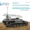 3D Декаль интерьера кабины для KFZ 251 Ausf.A для модели ICM QD35011