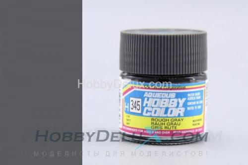 Краска акриловая Hobby Color - H345 Rough Grey (matt) (weathering)