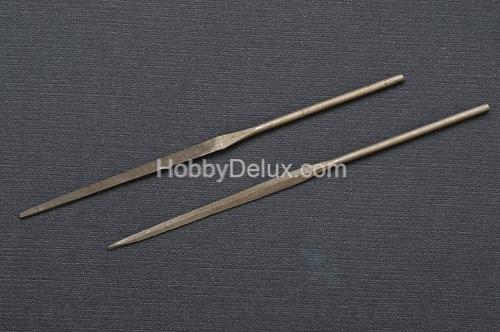 Надфиль трехгранный односторонний L=60, насечка №3 (бархатный), производство СССР