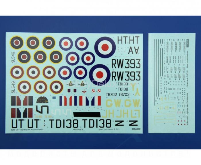 Английский истребитель Spitfire Mk. XVI Bubbletop ED8285