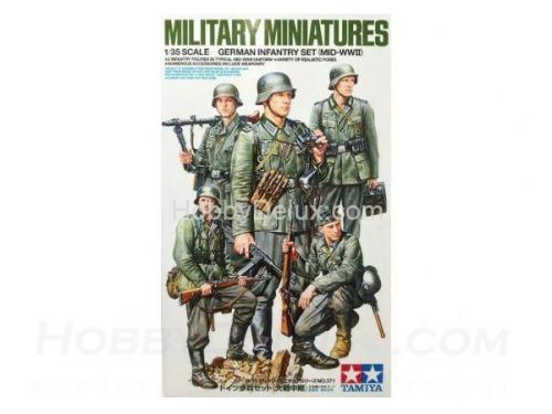 Немецкие пехотинцы 1941-1942г. Пять фигур
