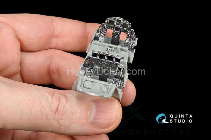 3D Декаль интерьера кабины F-15I для модели GWH QD48112