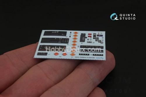 3D Декаль интерьера кабины для семейства КАМАЗ 4350 Мустанг для модели Звезда