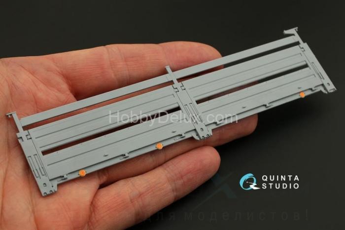 3D Декаль интерьера кабины для семейства КАМАЗ 4350 Мустанг для модели Звезда QD35012