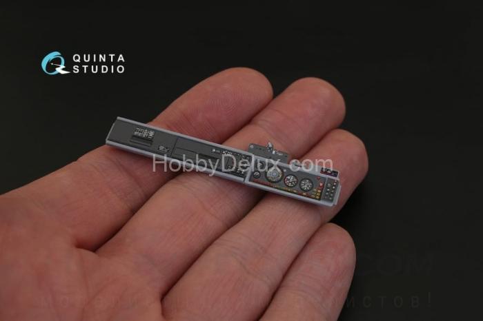 3D Декаль интерьера кабины для семейства КАМАЗ 4350 Мустанг для модели Звезда QD35012