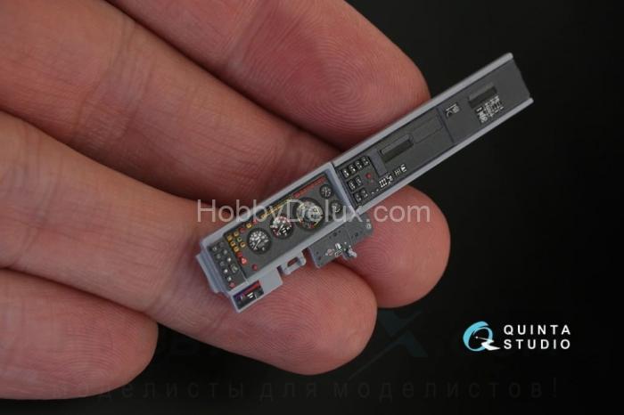 3D Декаль интерьера кабины для семейства КАМАЗ 4350 Мустанг для модели Звезда QD35012