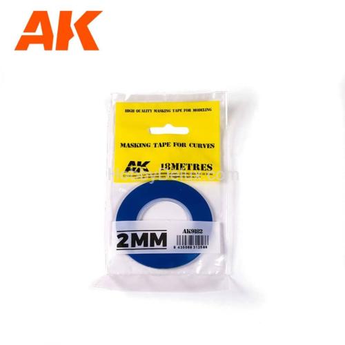 AK Interactive AK9182 Клейкая лента для изгибов 2 мм