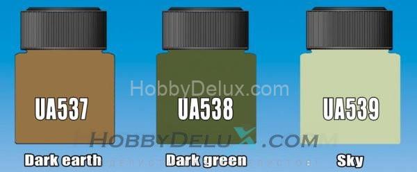 Набор красок Life Color -  EASY3 Battle of Britain Lifelike aircraft colours MS06