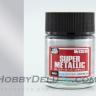 Краска металлик Mr.Color Super metallic - SUPER FINE SILVER SM01