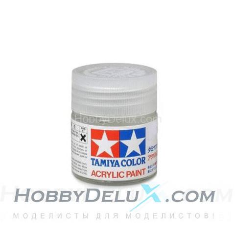 Краска акриловая Tamiya - X-35 Semi-Gloss Clear (полуматовый лак) 81535