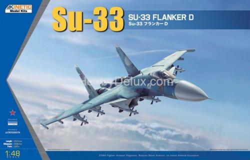 Kinetic 48062 1/48 SU-33 Flanker D