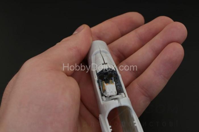 3D Декаль интерьера кабины Mirage 2000C для модели Kinetic QD48113