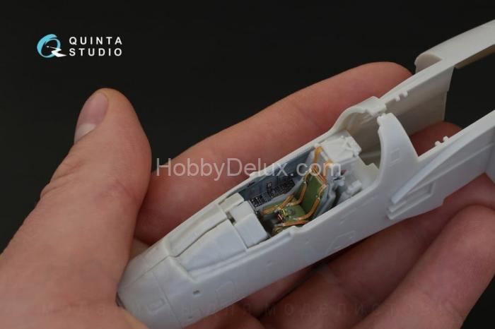 3D Декаль интерьера кабины Mirage 2000C для модели Kinetic QD48113