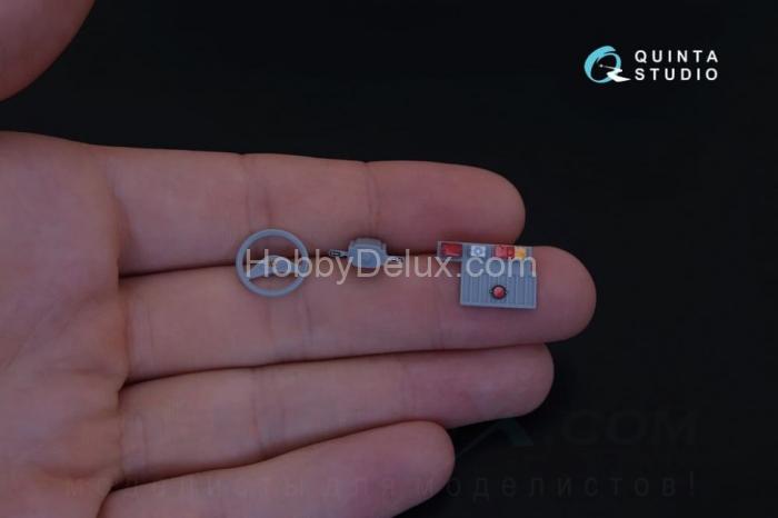 3D Декаль интерьера кабины для семейства ГАЗ Тигр для модели Звезда QD35013