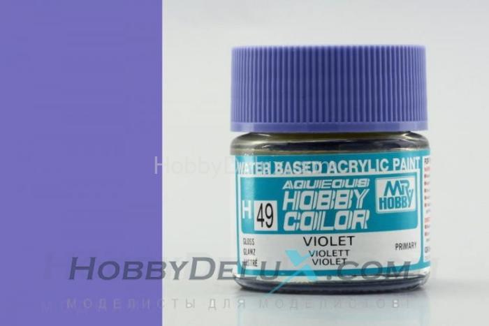 Краска акриловая Hobby Color - H049 Violet H49