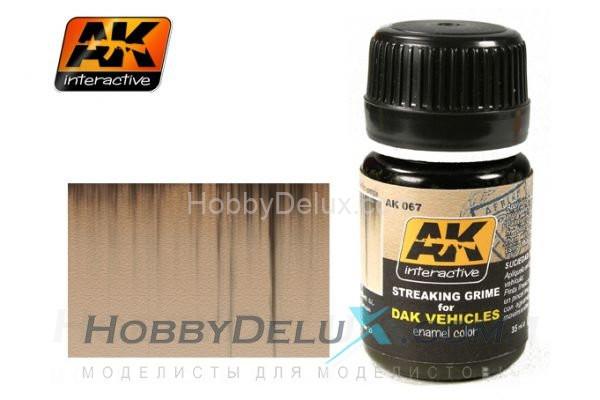 STREAKING GRIME FOR AFRIKA KORPS VEHICLES AK067