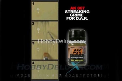 STREAKING GRIME FOR AFRIKA KORPS VEHICLES