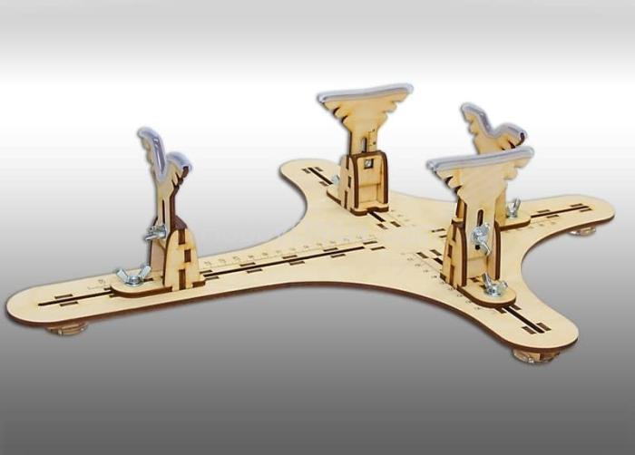 Стапель авиационный под модели самолётов (монопланы) STP-01-01