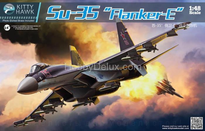 Kitty Hawk 80142 1/48 Su-35 Flanker E KH80142