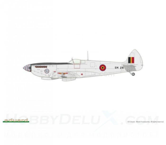 Британский истребитель времён Второй Мировой - Spitfire Mk.IXe ED70123