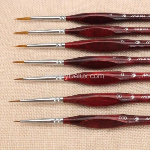 Профессиональная элитная кисть (соболь) №4