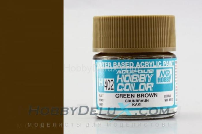 Краска акриловая Hobby Color - H402 Green Brown H402