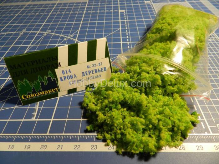 Крона деревьев (бледно-зеленая) SM014