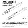 Управляемые ракеты С-25Л AMC72015-2