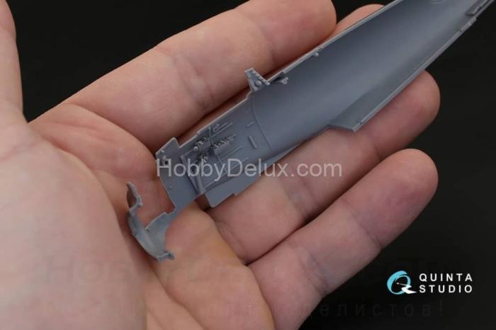 3D Декаль интерьера кабины A6M3 для модели Tamiya QD48123