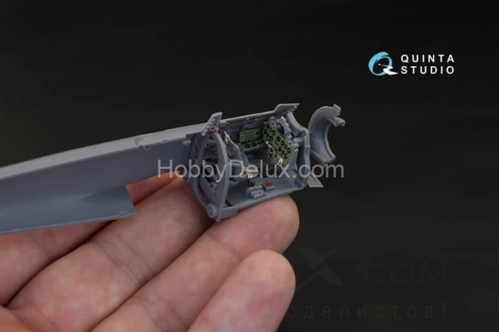 3D Декаль интерьера кабины A6M3 для модели Tamiya QD48123