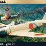 Модель самолета A6M2 Zero Type 21 82212