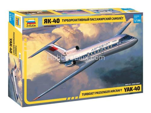 Турбореактивный пассажирский самолет Як-40