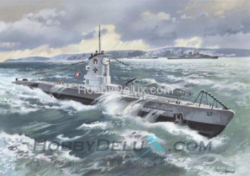 Модель подводной лодки U-Boat Type IIB (1939)